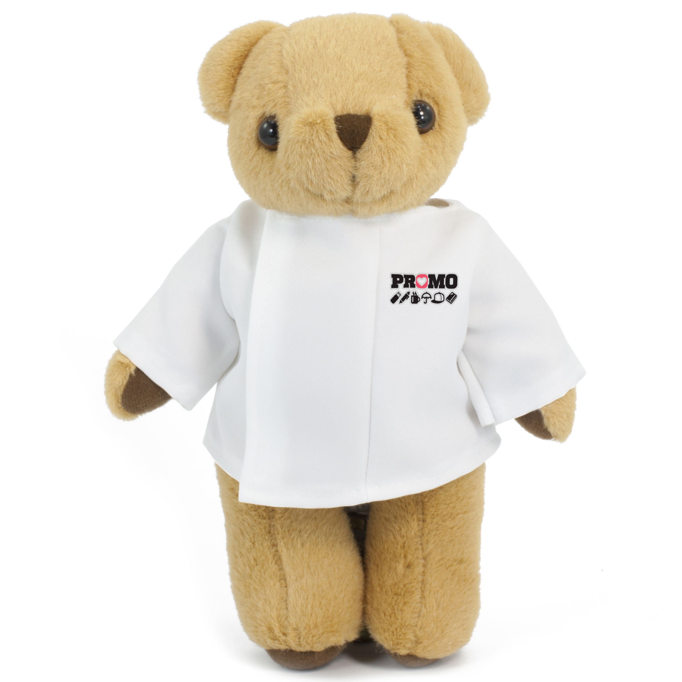 Branded Honey Jointed Lab Coat Teddy Bears Total Merchandise
